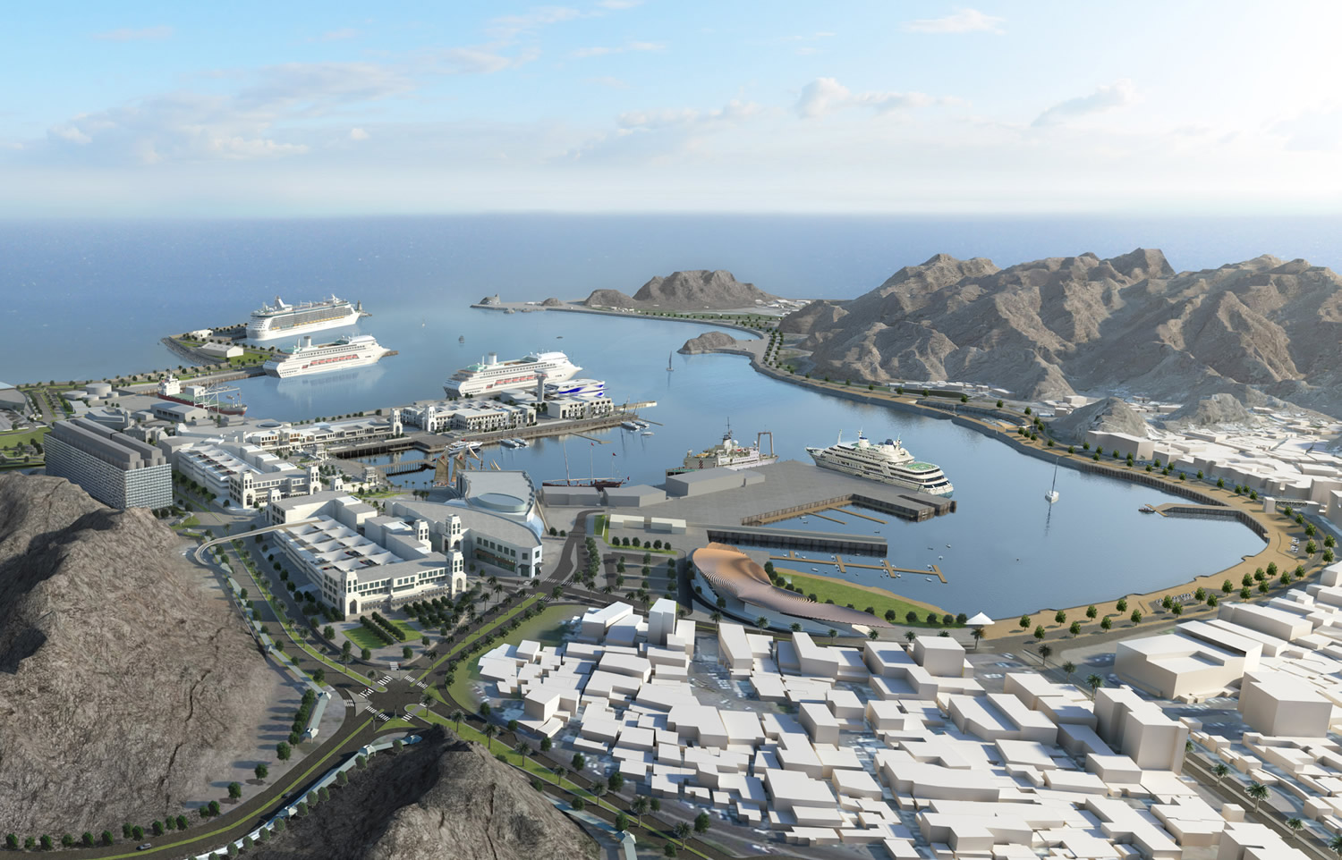 Mina Al Sultan Qaboos Waterfront Project -